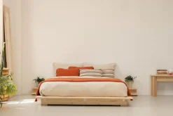 Muebles LUFE Camas De Suelo Y Tatamis|Camas 160^LUR cama tatami con mesitas 160