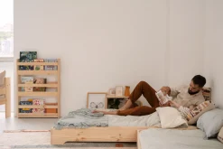 Muebles LUFE Camas Montessori Y Apilables^MENDI cama montessori apilable 90 x 2 unidades