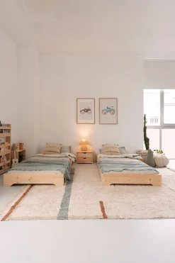 Muebles LUFE Camas Montessori Y Apilables^MENDI cama montessori apilable 90 x 2 unidades