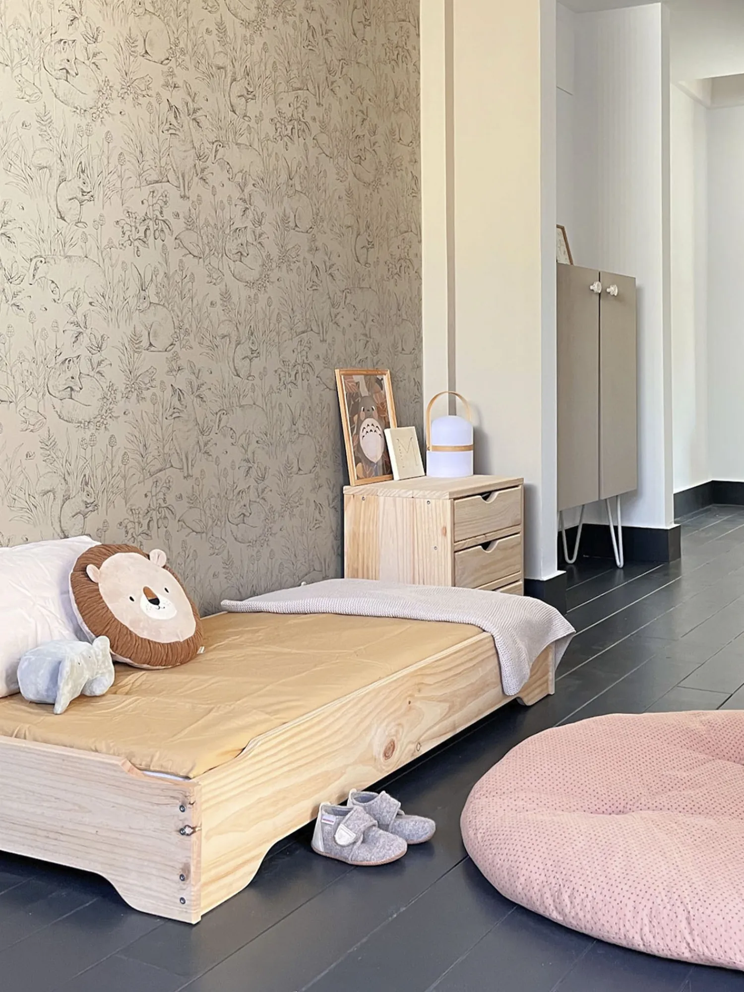 Muebles LUFE Camas Montessori Y Apilables^MENDI cama montessori apilable 120x60