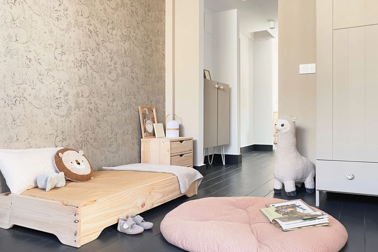 Muebles LUFE Camas Montessori Y Apilables^MENDI cama montessori apilable 120x60