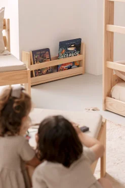 Muebles LUFE Accesorios De Madera|Estanterías De Pared^MONTESSORI estantería 1 balda