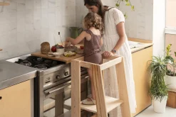 Muebles LUFE Bancos Y Taburetes^MONTESSORI torre de aprendizaje
