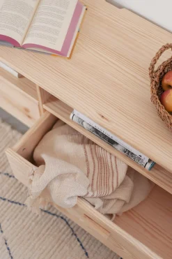 Muebles LUFE Muebles Tv^NINAO mueble TV con 2 cajones