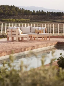 Muebles LUFE Conjuntos De Exterior|Conjuntos Sofá^OREKA conjunto sofá modular esquinero para exterior