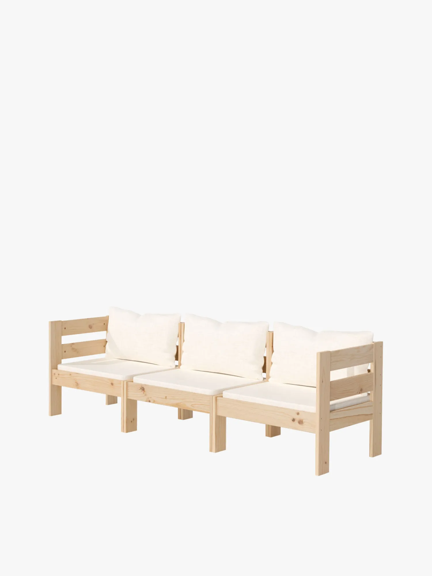 Muebles LUFE Conjuntos Sofá^OREKA conjunto sofá modular 3 plazas