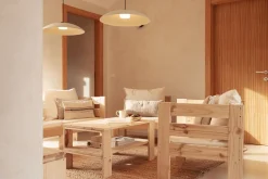 Muebles LUFE Conjuntos Sofá^OREKA conjunto sofá modular con mesa