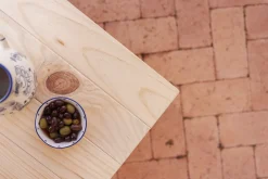 Muebles LUFE Conjuntos De Exterior^OREKA conjunto sofá modular con mesa para exterior