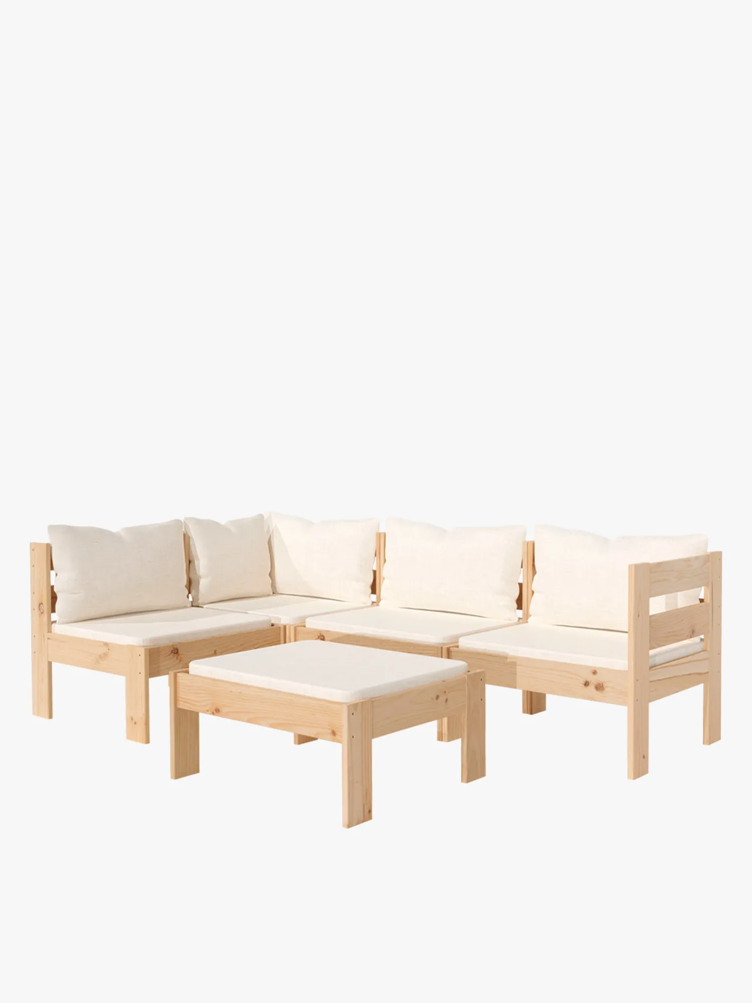 Muebles LUFE Conjuntos Sofá^OREKA conjunto sofá modular esquinero