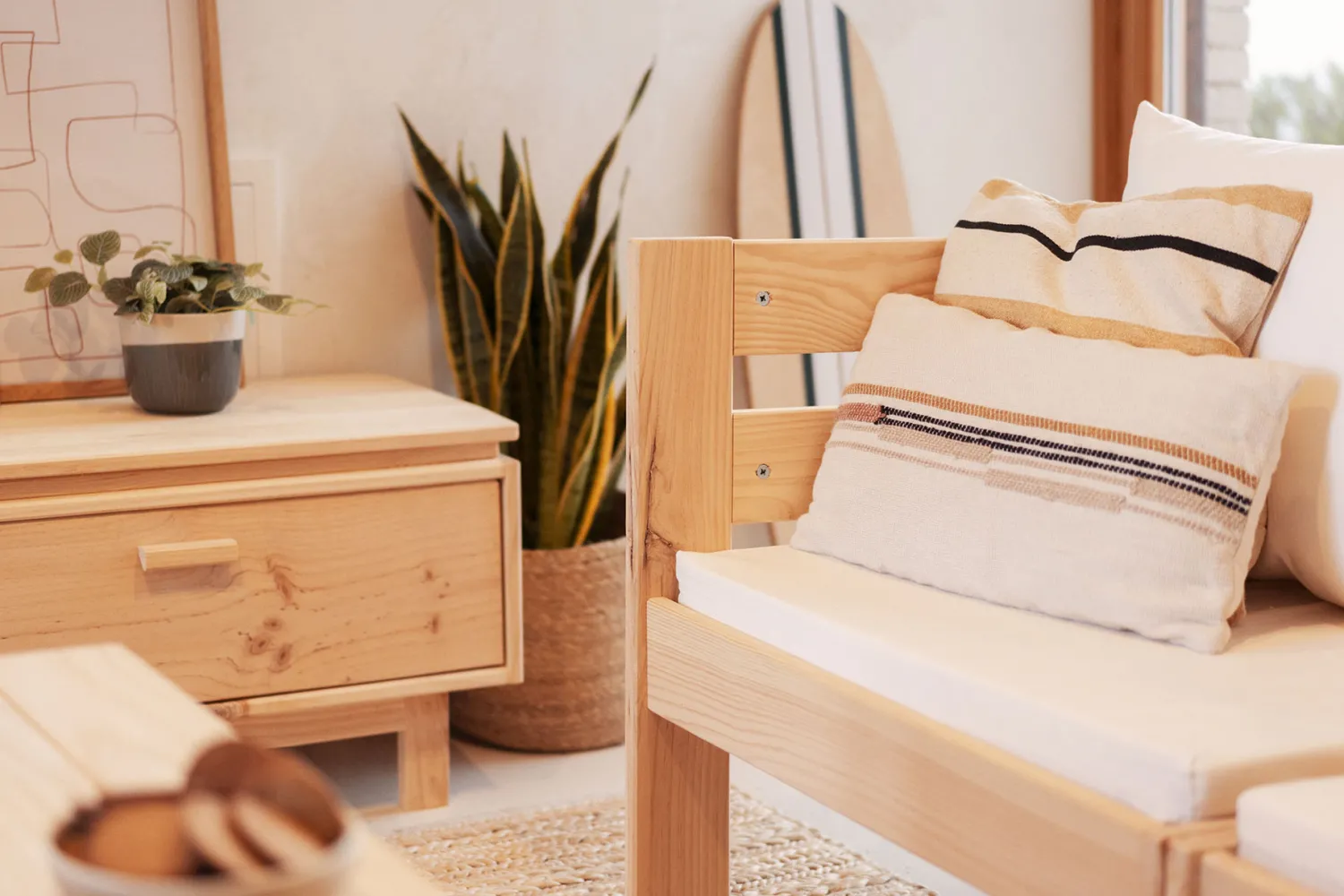 Muebles LUFE Conjuntos Sofá^OREKA conjunto sofá modular 2 plazas