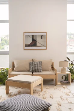 Muebles LUFE Mesas De Centro|Sillones Y Puffs^OREKA puff sofá modular