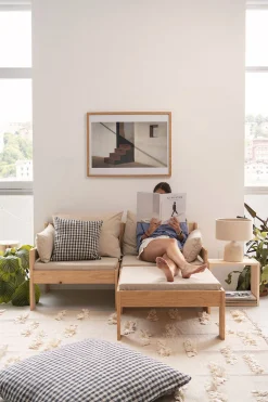 Muebles LUFE Mesas De Centro|Sillones Y Puffs^OREKA puff sofá modular