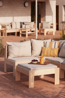 Muebles LUFE Mesas De Centro|Sillones Y Puffs Para Exterior^OREKA puff sofá modular para exterior